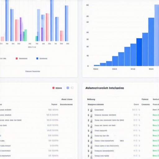 Screenshot of a comprehensive local SEO analytics dashboard showing data from multiple sources for strategic optimization.