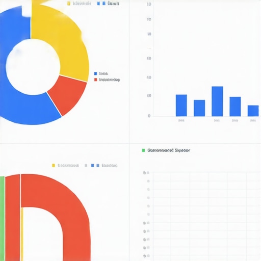 GMB Insights Data Analysis Graph showing customer engagement metrics from GMB insights