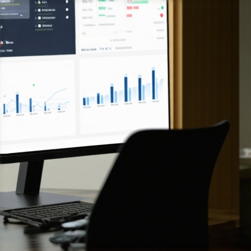 Screenshot of a dashboard showing local SEO predictive analytics and multi-channel data