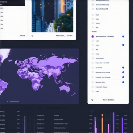 Predictive Analytics Dashboard for Local SEO Screenshot of local SEO analytics dashboard showing maps and keyword trends