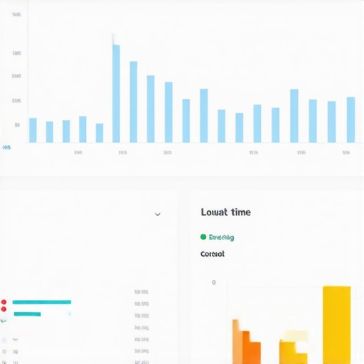 Screenshot of an AI-powered local SEO tool displaying GMB ranking data and analytics