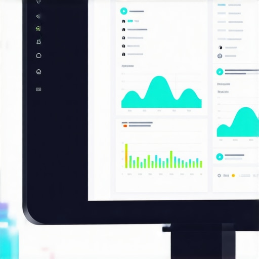 Future of Local SEO Tools 2025 A futuristic digital interface showcasing AI-powered local SEO analytics